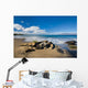 Pile of Rocks on a Tropical Beach Wall Mural