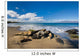 Pile of Rocks on a Tropical Beach Wall Mural
