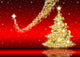 Red Amp Gold Christmas Wall Mural