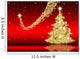 Red Amp Gold Christmas Wall Mural