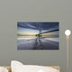 Ponte Vasco da Gama, sobre o rio Tejo em Lisboa de madrugada Wall Mural