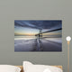 Ponte Vasco da Gama, sobre o rio Tejo em Lisboa de madrugada Wall Mural