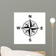Compass Rose or Windrose Wall Decal