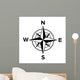 Compass Rose or Windrose Wall Decal