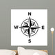 Compass Rose or Windrose Wall Decal