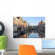 Amsterdam city in the Netherlands Wall Mural