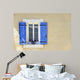 Blue Shutters Wall Mural