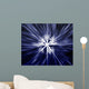 Snowflake Illustration Wall Mural
