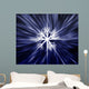 Snowflake Illustration Wall Mural