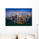 Hong Kong Skyline Wall Mural