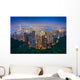 Hong Kong Skyline Wall Mural