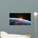 Sunrise over Planet Earth Wall Decal