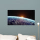 Sunrise over Planet Earth Wall Decal