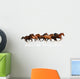 Herd Gallops Wall Mural