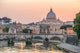 Twilight Tiber River with Wall Decal