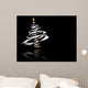 3D Christmas Tree Wall Mural
