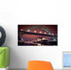 Newcastle Tyne bridge and Gateshead quayside at night Wall Mural