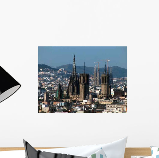Barcelona Wall Decal Design 2