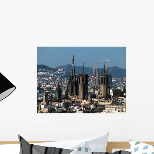 Barcelona Wall Decal Design 2