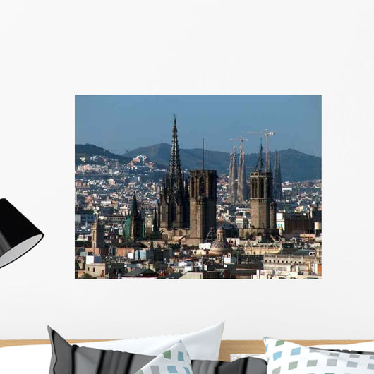 Barcelona Wall Decal Design 2