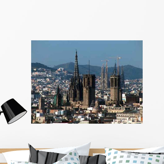 Barcelona Wall Decal Design 2