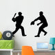 Baseball Player Wall Decal