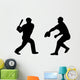 Baseball Player Wall Decal