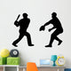 Baseball Player Wall Decal