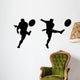 Rugby player kicking the ball Wall Decal
