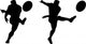 Rugby player kicking the ball Wall Decal