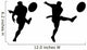 Rugby player kicking the ball Wall Decal