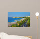 Waterfront Nice from above Wall Decal