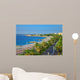 Waterfront Nice from above Wall Decal