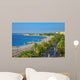 Waterfront Nice from above Wall Decal