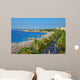Waterfront Nice from above Wall Decal
