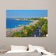 Waterfront Nice from above Wall Decal
