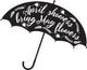 April-showers Bring May-flowers Umbrella Wall Decal