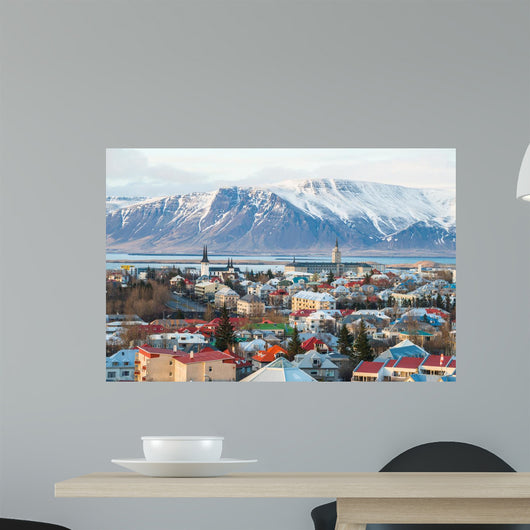 Reykjavik Capital City Iceland Wall Decal