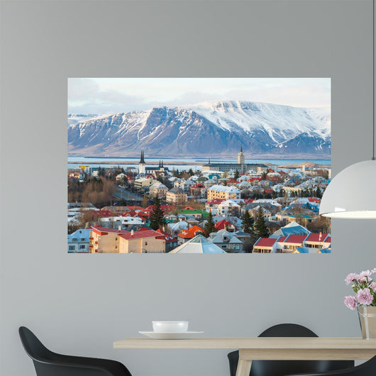 Reykjavik Capital City Iceland Wall Decal