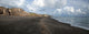 Perissa black beach, Santorini island, Greece Wall Mural