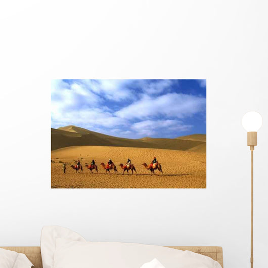 Echoing Sand Hill Wall Decal
