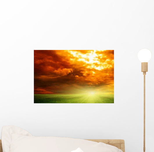 Field Flax Wall Decal