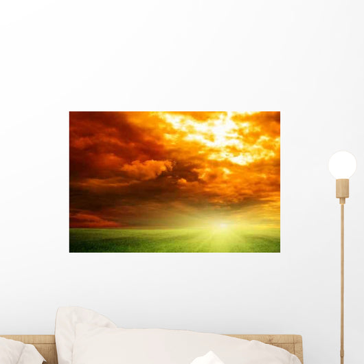Field Flax Wall Decal
