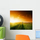 One Man and Field Wall Decal