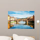 Santa Trinita bridge over the Arno River, Florence Wall Mural