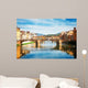 Santa Trinita bridge over the Arno River, Florence Wall Mural