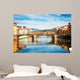 Santa Trinita bridge over the Arno River, Florence Wall Mural