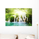 Waterfall Deep Forest Wall Decal Design 2