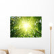 Rays Sun Forest Wall Decal
