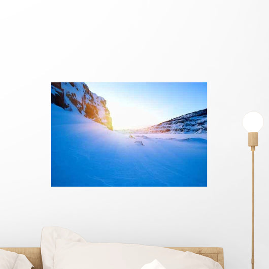 Winter North Lake and Wall Decal Design 1